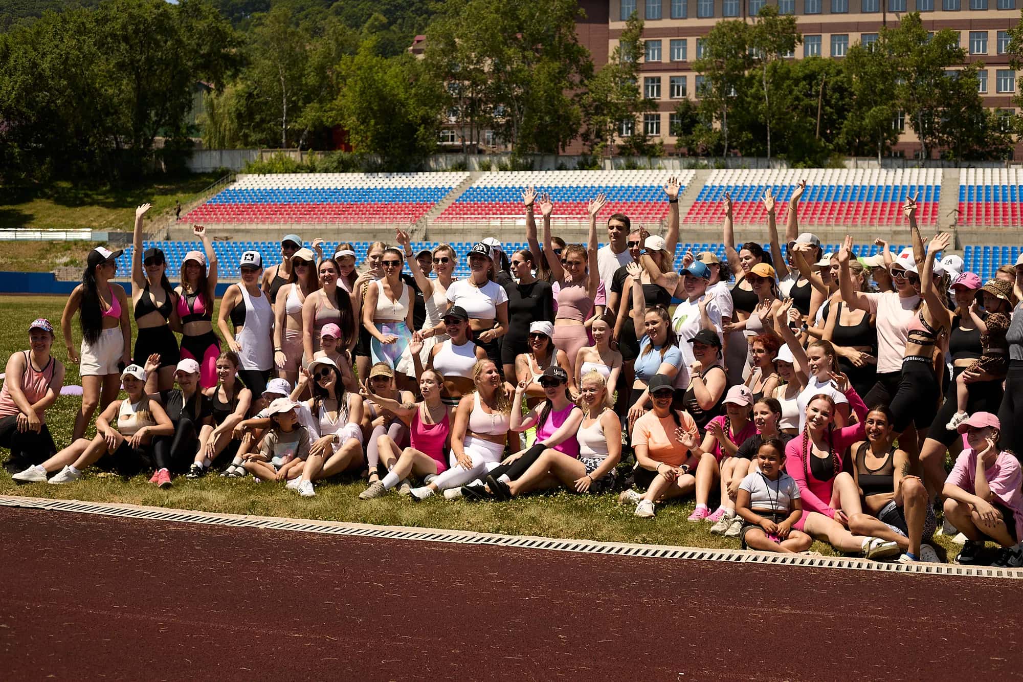Массовая тренировка MyStreching, стадион Водник, 05 июля 2025 — фото 26