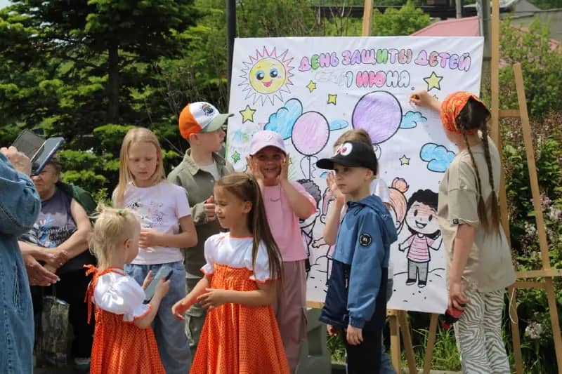 День защиты детей отметили в поселке Врангель