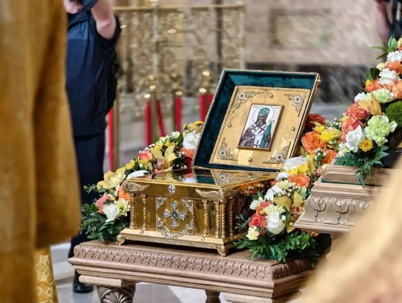 Мощи святителя Иннокентия Московского доставили в краевую столицу
