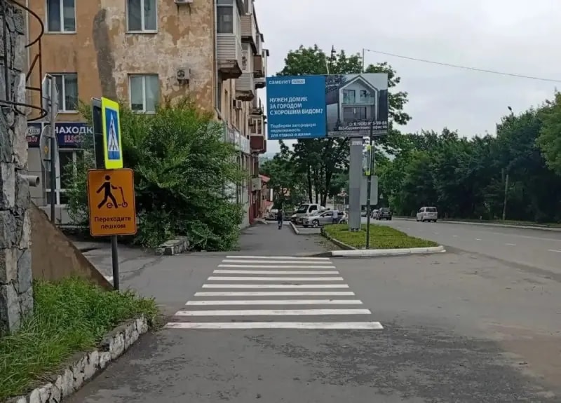 На месте ДТП со смертельным исходом поставили знак
