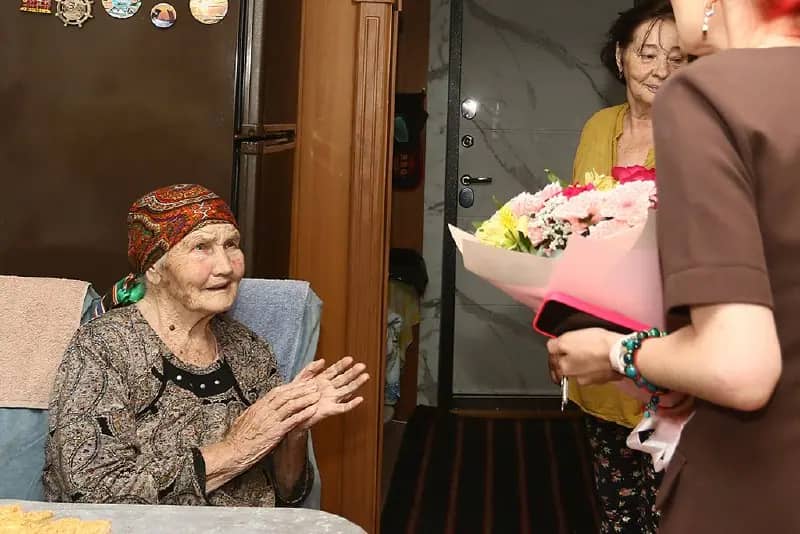 Жительница Находки отметила 94-й день рождения