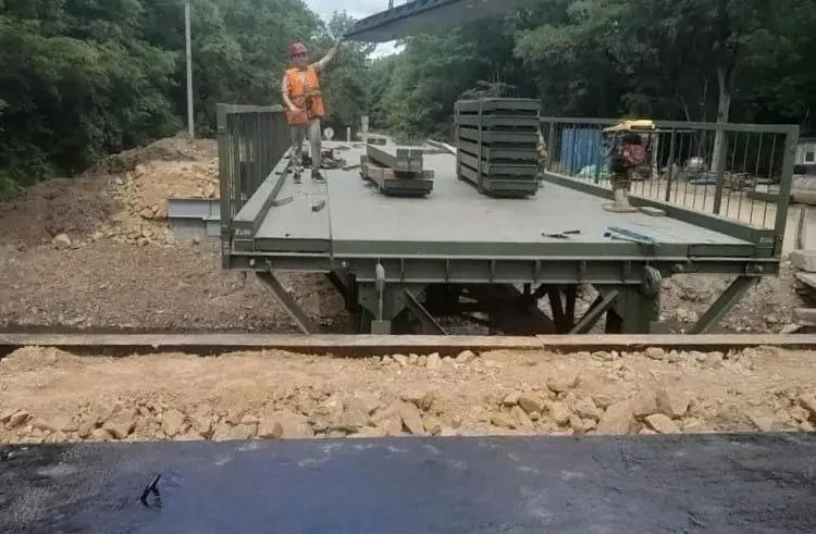 Новый мост построили на дороге к ущелью Дарданеллы в Приморье