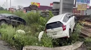 Видео: ДТП произошло в районе базы «Солнечная» в Находке